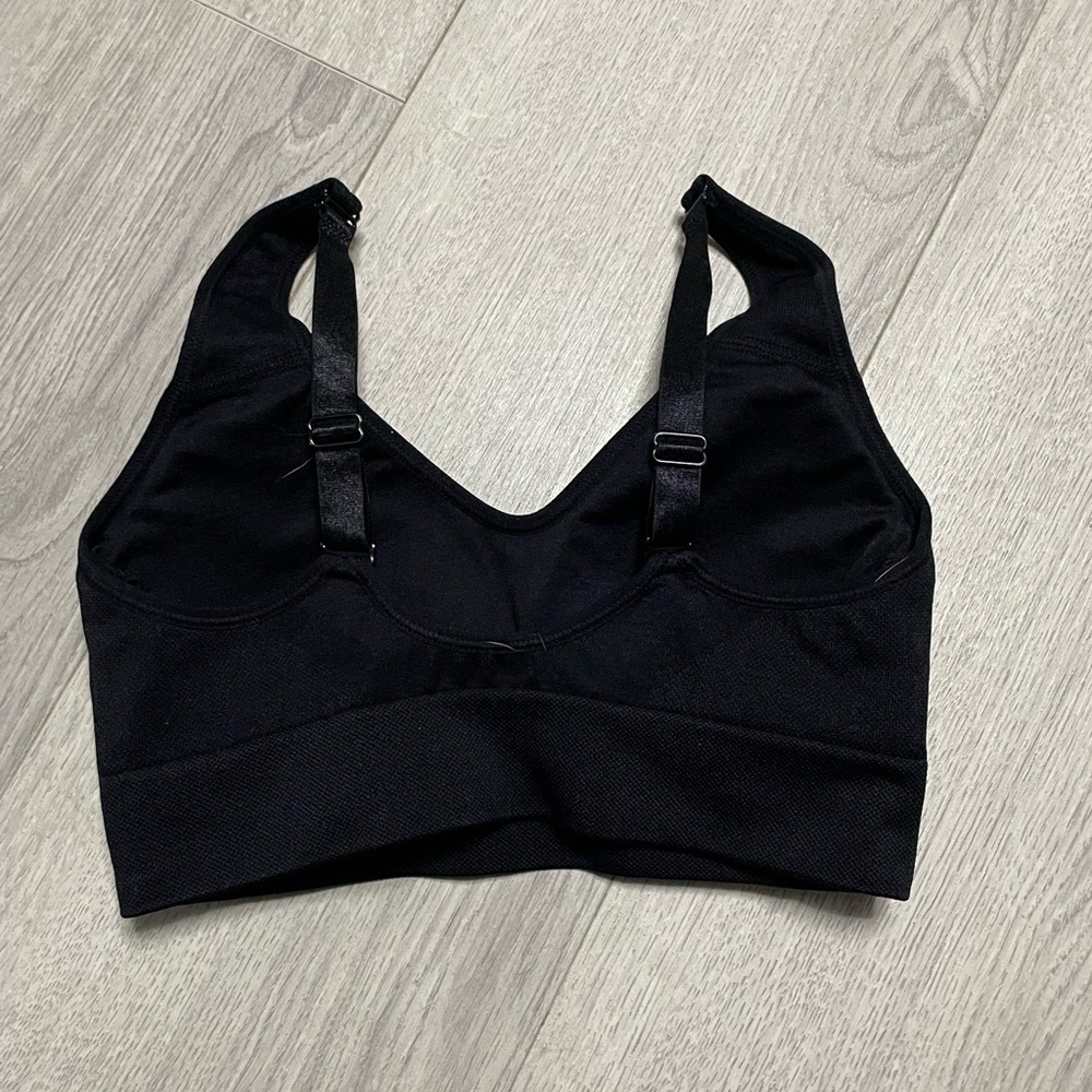 Puma Black Sports Bra - Picture 4 of 6